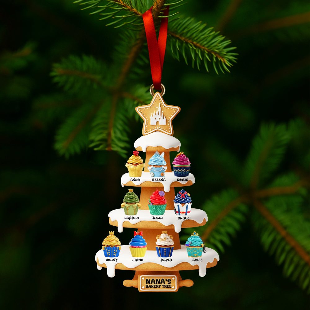 Sweet Cupcakes Christmas Ornament - Personalized Gifts For Grandmas 01Ohlu151025 - Image 4