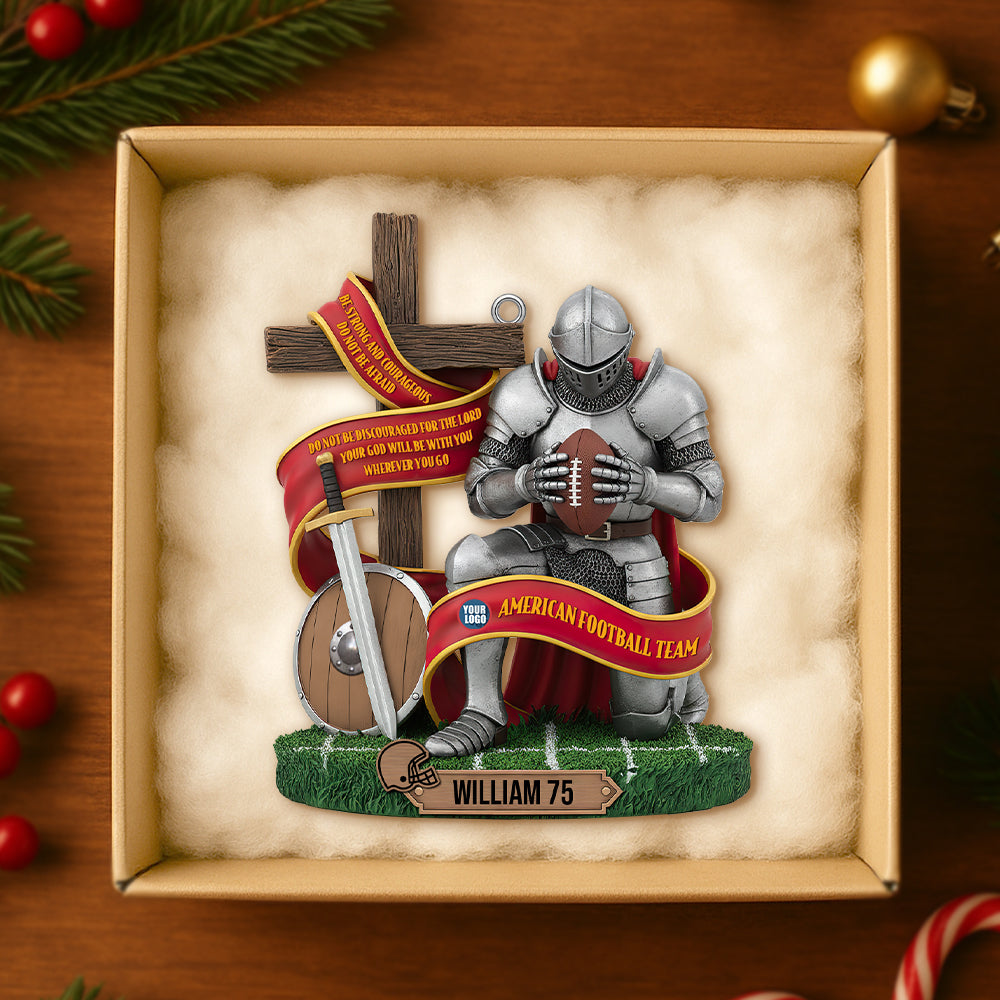 Personalized Gifts For Sport Lover Christians Christmas Ornament 01Hutn131025 - Image 3