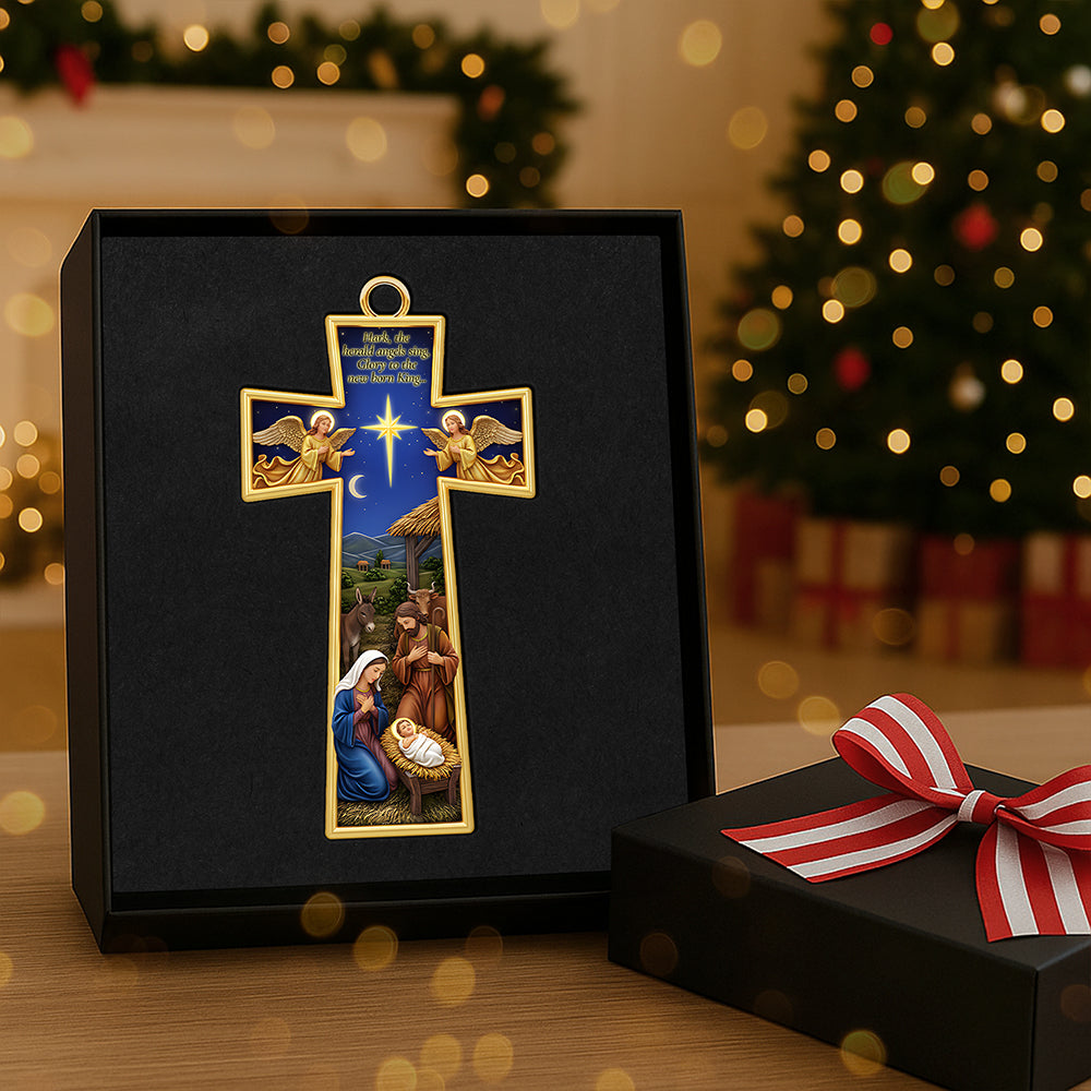 Gifts For Jesus Lover, Jesus Christmas Acrylic Ornament 01Hyta171025 - Image 3
