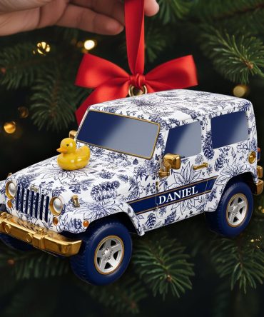 Off-Road Adventure Car Ornament - Personalized Gifts For Off-Road Lovers 03Pglu091025