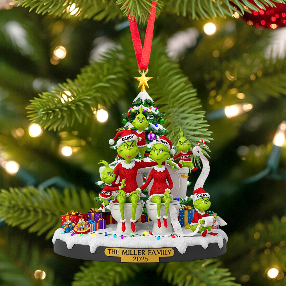 Personalized Gifts For Family Christmas Ornament 02Natn180925 - Image 4