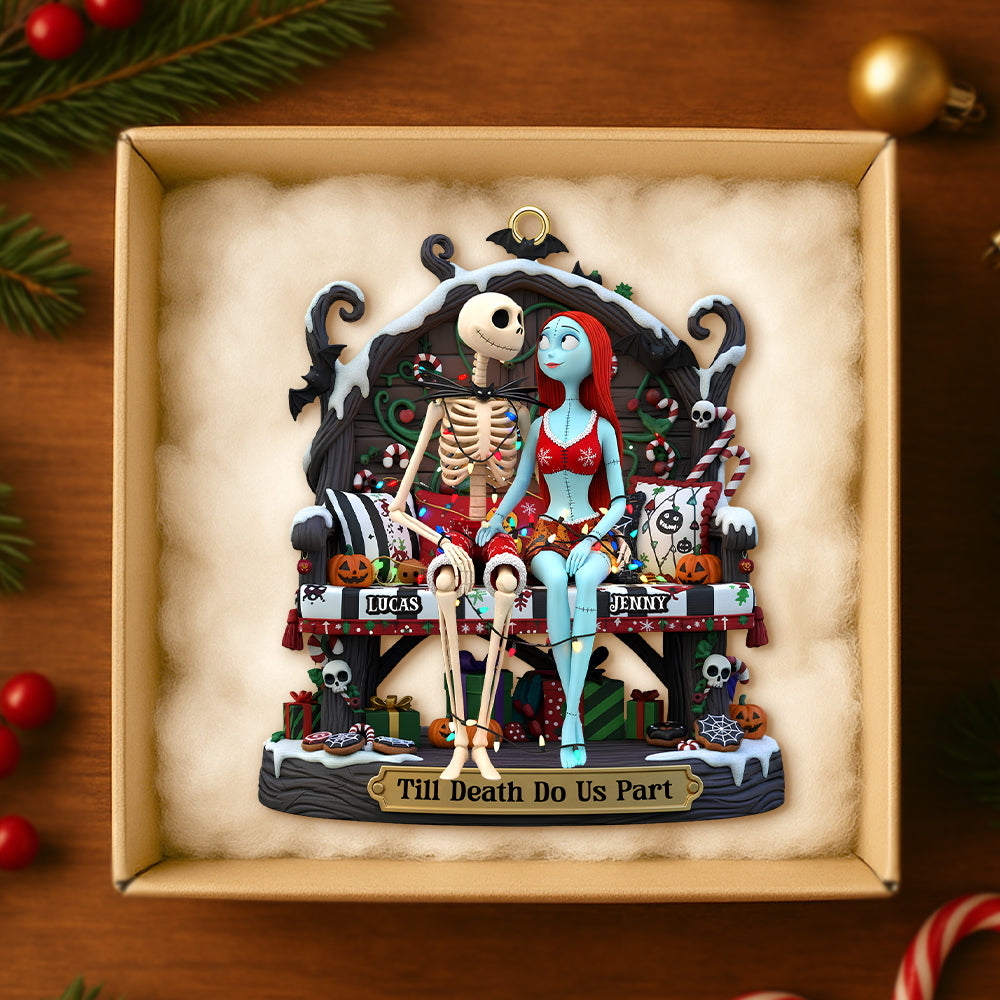 Personalized Gifts For Couple Christmas Ornament 03Totn211025 - Image 2