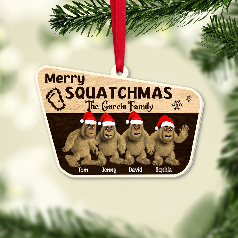 Personalized Christmas Gifts For Family Merry Squatchmas 03Qhtn131123 - Image 2