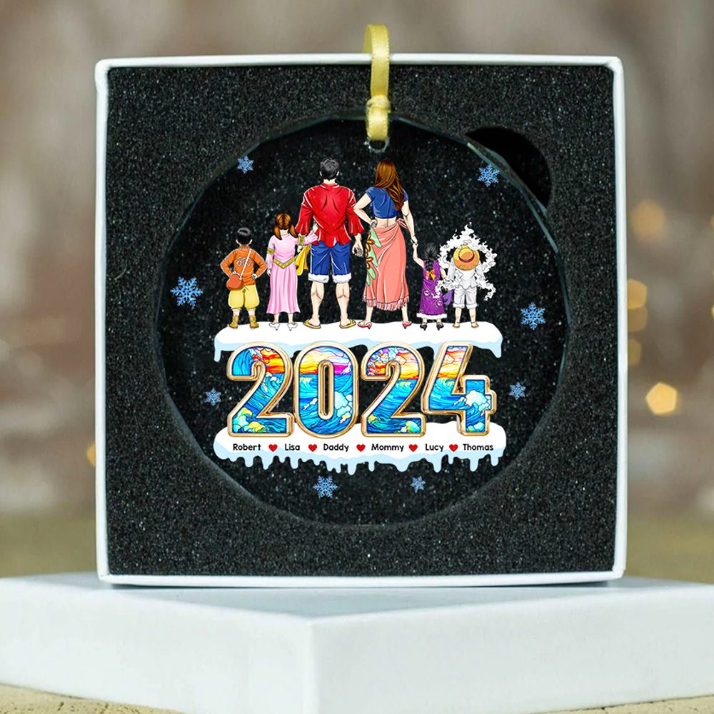 Video Game Family Ornament - Pirate Family - Personalized Gifts For Family - Image 3