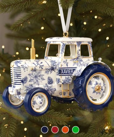 Celebrate The Spirit Of Farming - Personalized Christmas Ornament For Farmers