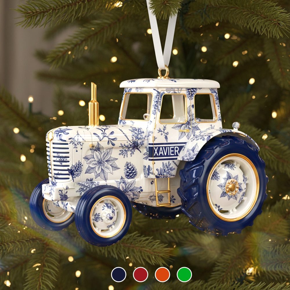 Celebrate The Spirit Of Farming - Personalized Christmas Ornament For Farmers