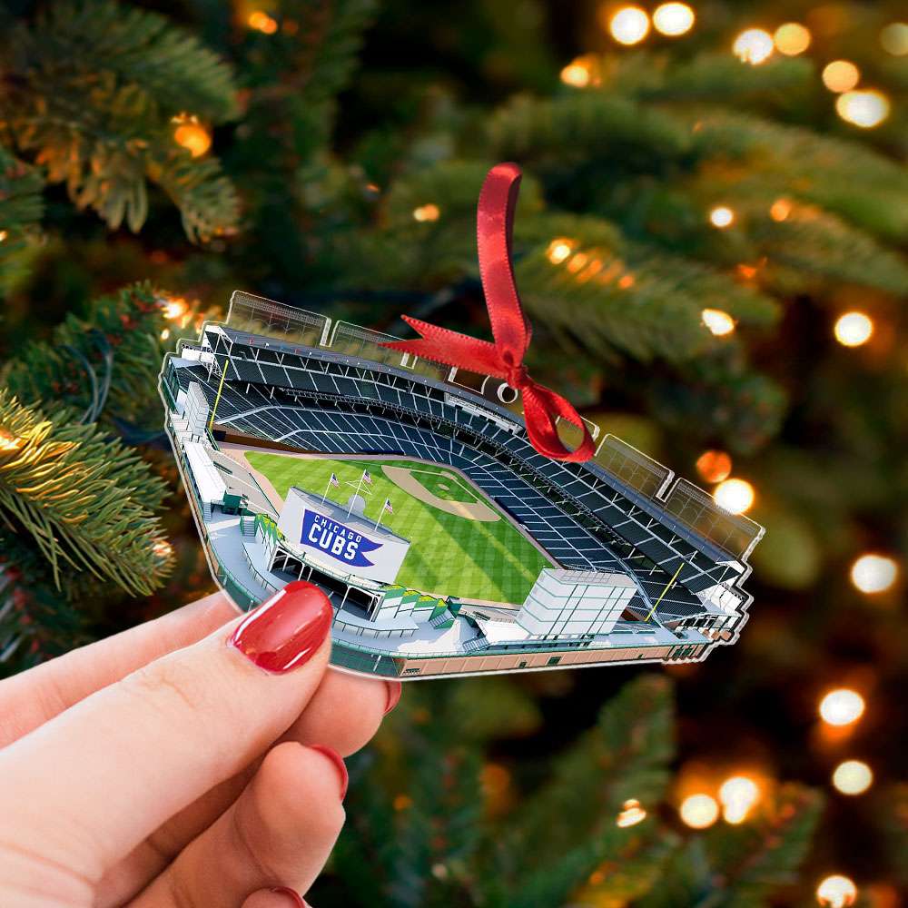 Personalized Baseball Stadium Ornament - Perfect Gift For Baseball Enthusiasts - Image 7
