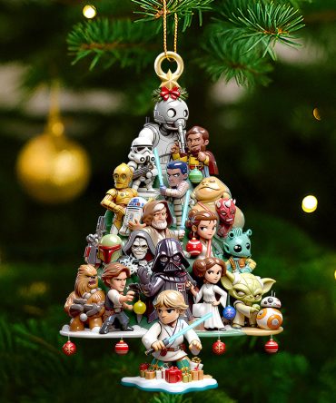 “Celebrate The Magic Of Film” - Cosmic Troop Christmas Tree Ornament, Personalized Gifts For Movie Fans
