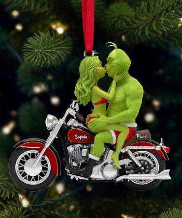 Love On The Road: Couple'S Ride Together Ornament - Customizable Gift For Couples