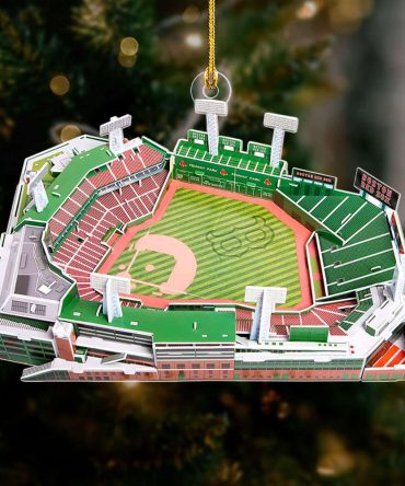 Personalized Baseball Stadium Ornament - Perfect Gift For Baseball Enthusiasts