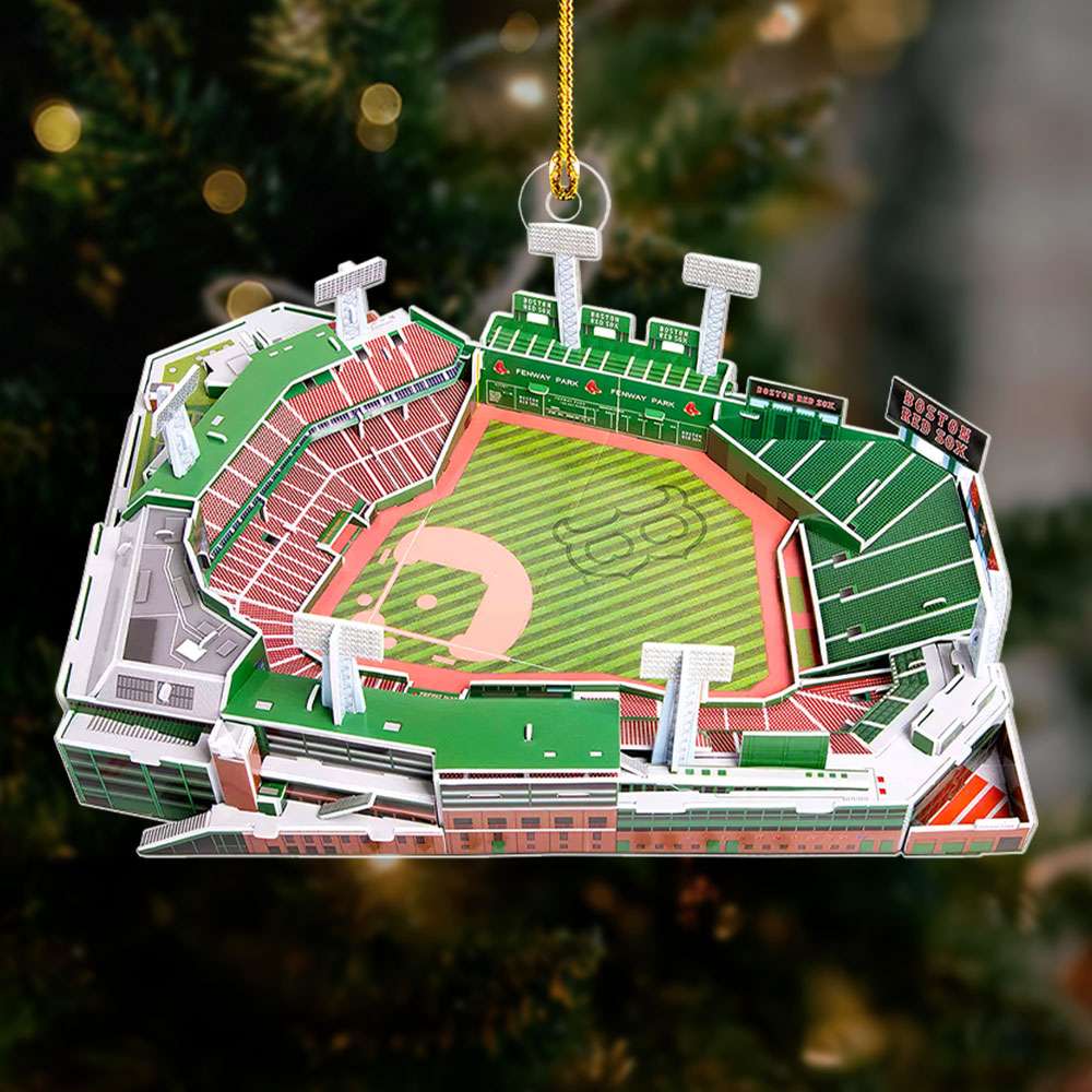 Personalized Baseball Stadium Ornament - Perfect Gift For Baseball Enthusiasts