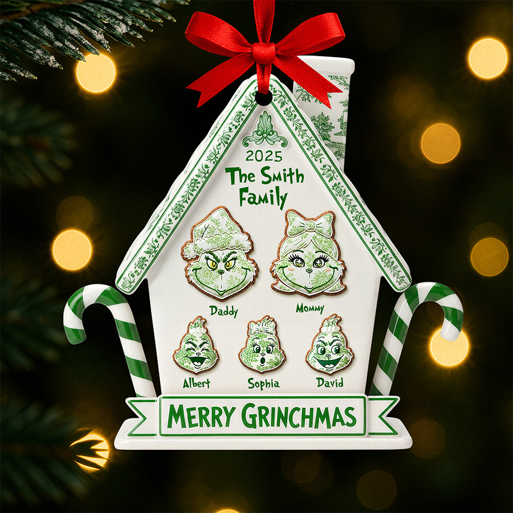 Whimsical Family Christmas Ornament – Personalized Gifts For Family 02Pgqn150925 - Image 3