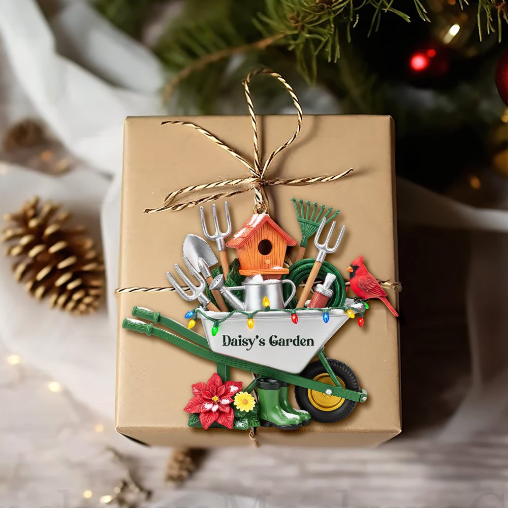 The Gardener'S Tool Caddy Ornament - Personalized Christmas Gifts For Gardeners 06Hulu230925 - Image 3