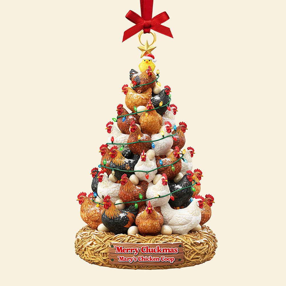 Personalized Gifts For Chicken Lovers Christmas Ornament 02Huta240925 - Image 5