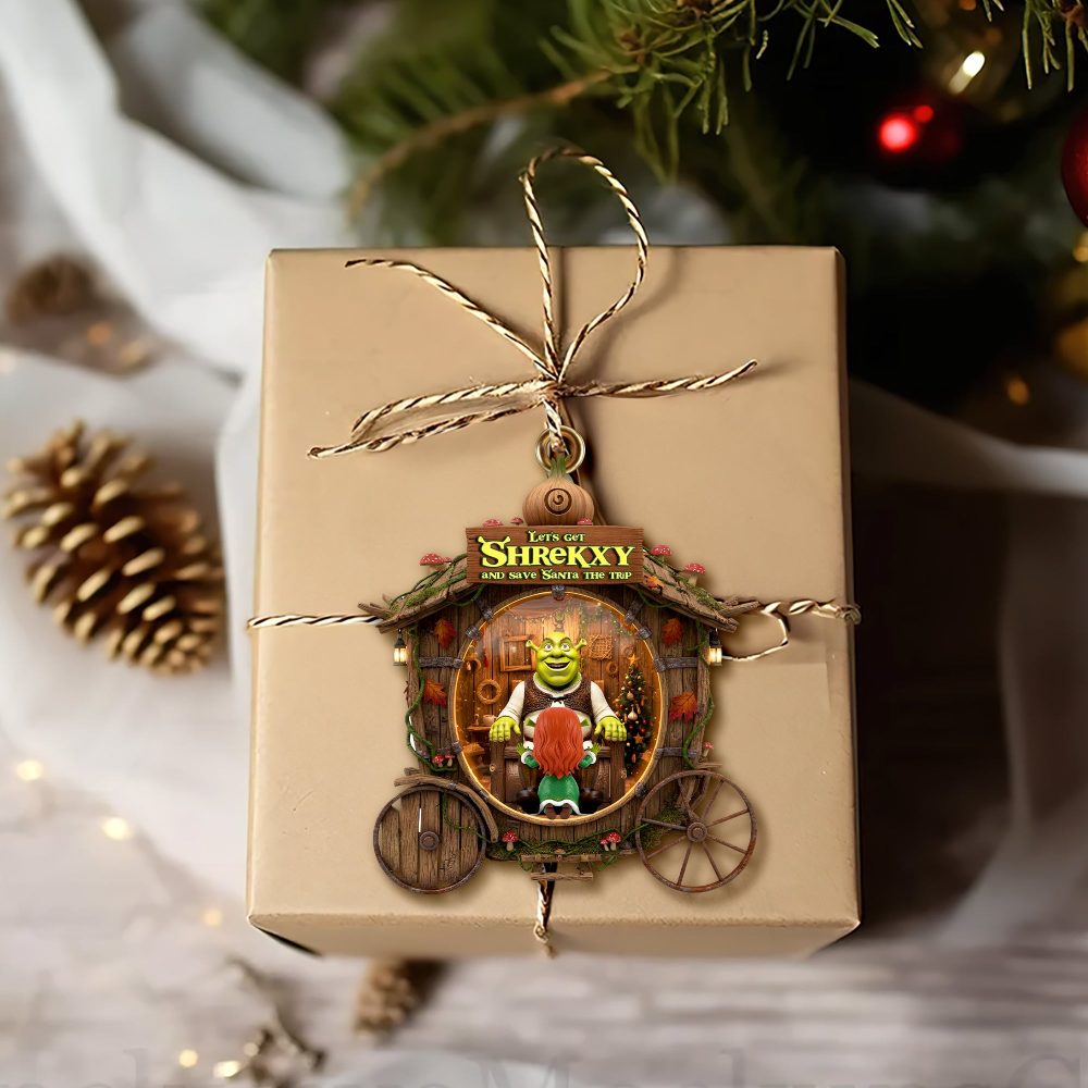 Spicy Swamp Couple Ornament - Personalized Christmas Gifts For Couples 01Tolu141025 - Image 2