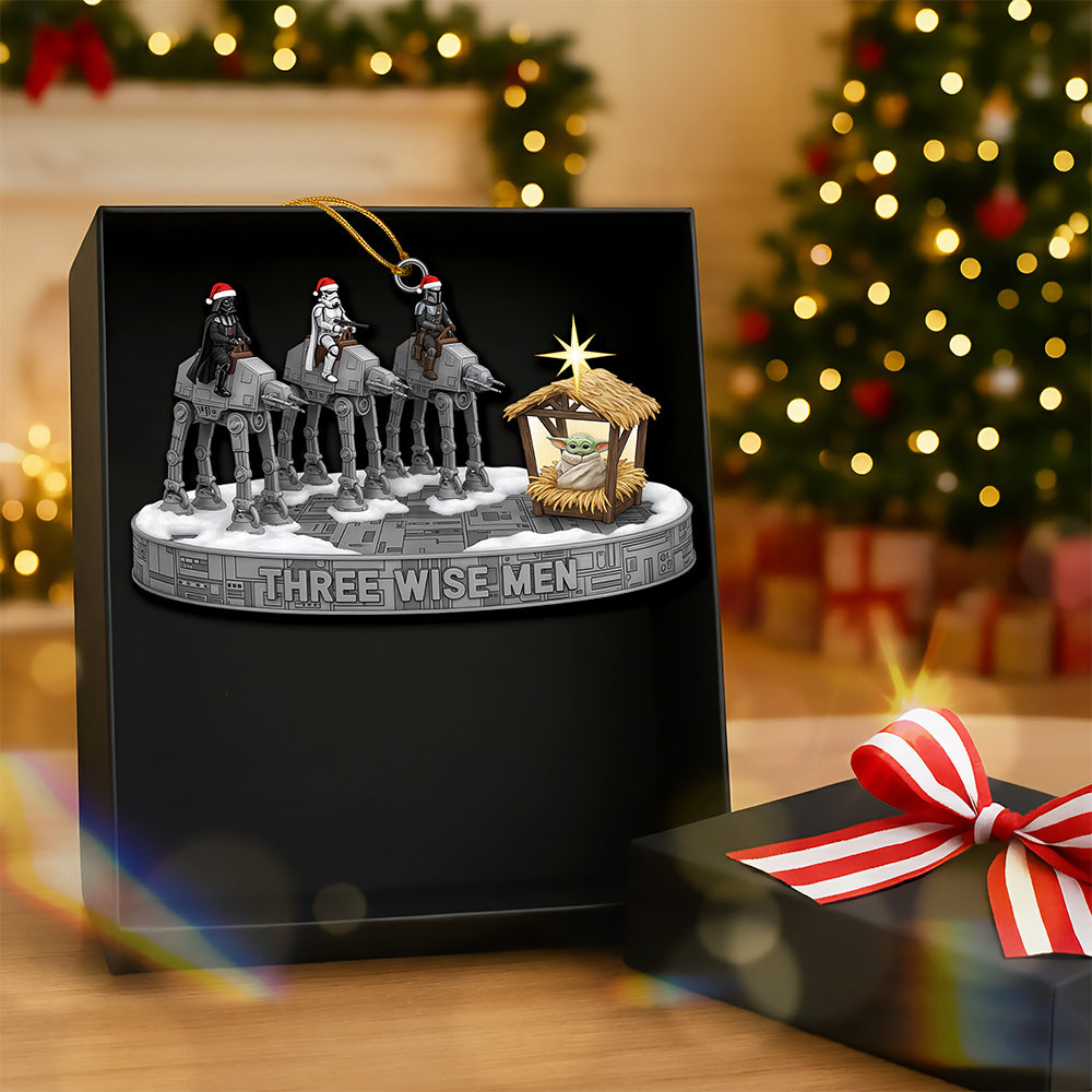 Fun Cosmic Christmas Three Wise Men Ornament - Gifts For Movie Fans 01Qhqn101025 - Image 2