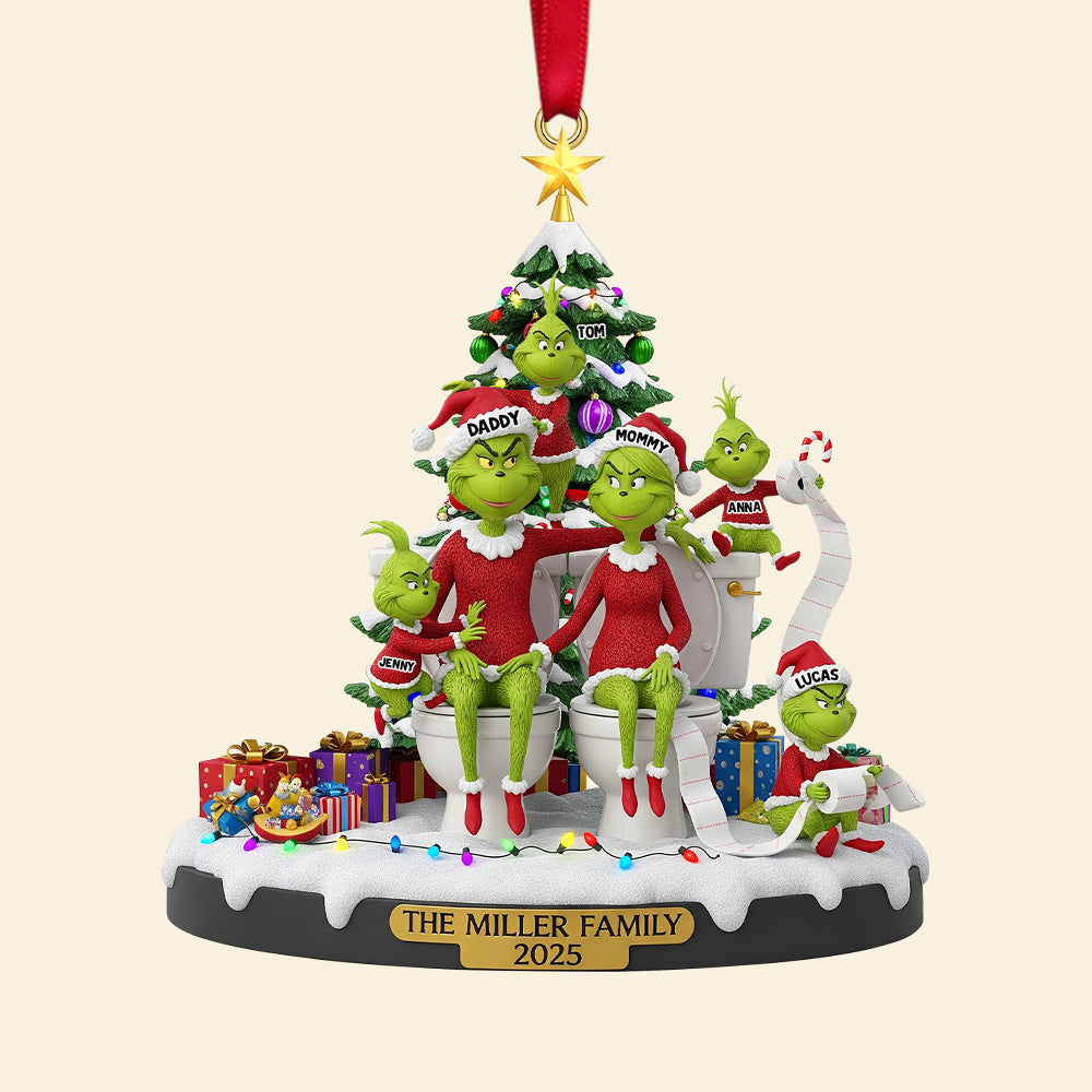 Personalized Gifts For Family Christmas Ornament 02Natn180925 - Image 5