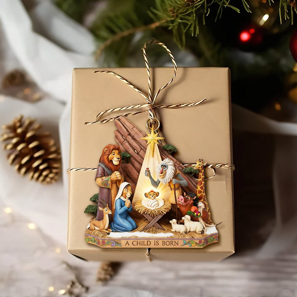Born Of A Pride Nativity Christmas Ornament - Gifts For Movie Fans 05Qhlu240925 - Image 3