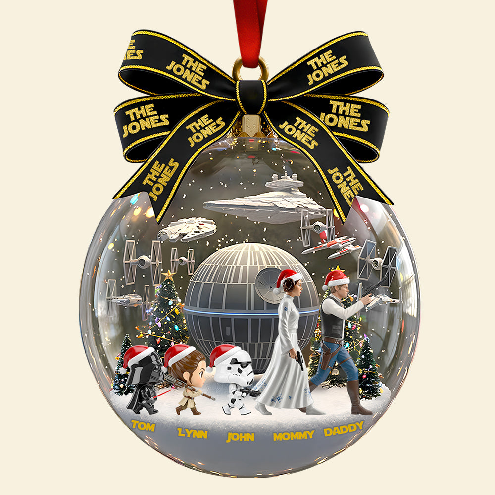 Family Walking Together Christmas Ornament Personalized Gifts For Family 01Qhdt021025 - Image 4