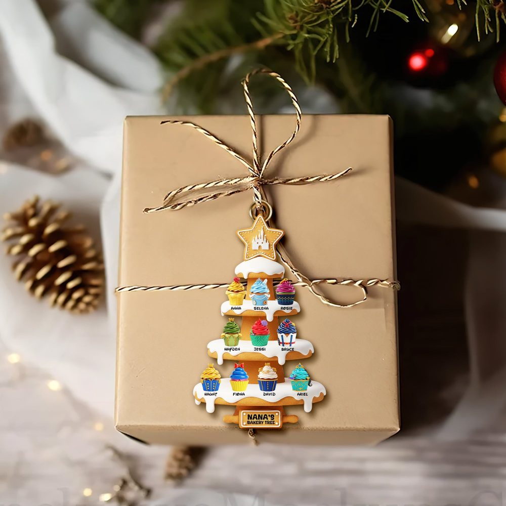 Sweet Cupcakes Christmas Ornament - Personalized Gifts For Grandmas 01Ohlu151025 - Image 2