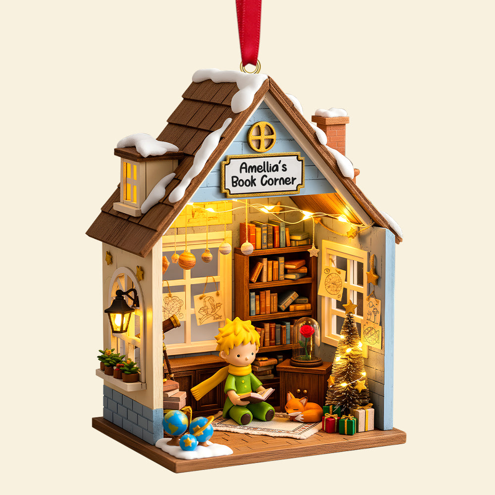 Personalized Gifts For Book Lovers Christmas Ornament 06Pgtn031025 - Image 5