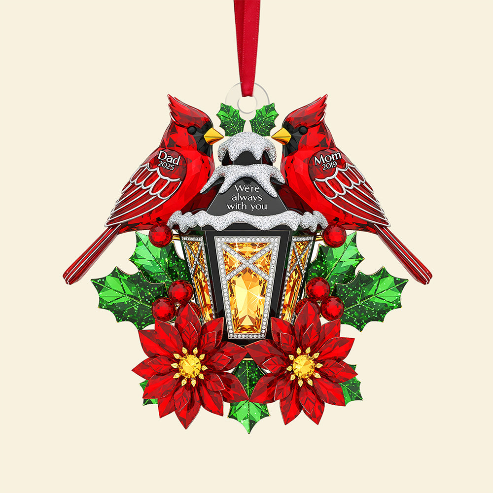 Memorial Cardinal Ornament - Personalized Gifts For Loved Ones 01Nata050925 - Image 4