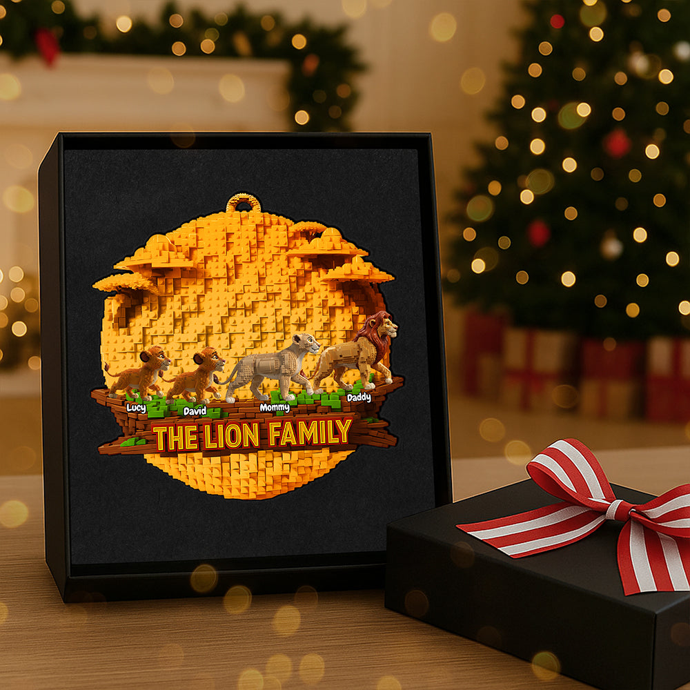 Cherish Your Family Bond - Personalized Christmas Ornament For Family Fun - Image 3
