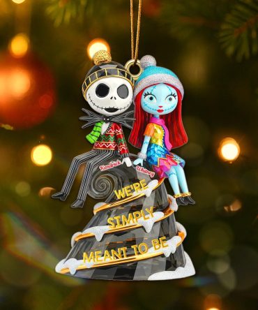 Together Forever: Personalized Custom Acrylic Ornament For Christmas Couples