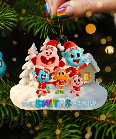 Celebrate Family Togetherness With Our Personalized Christmas Ornament - Cute Family Christmas Ornament, Custom Gift For Family And Friends