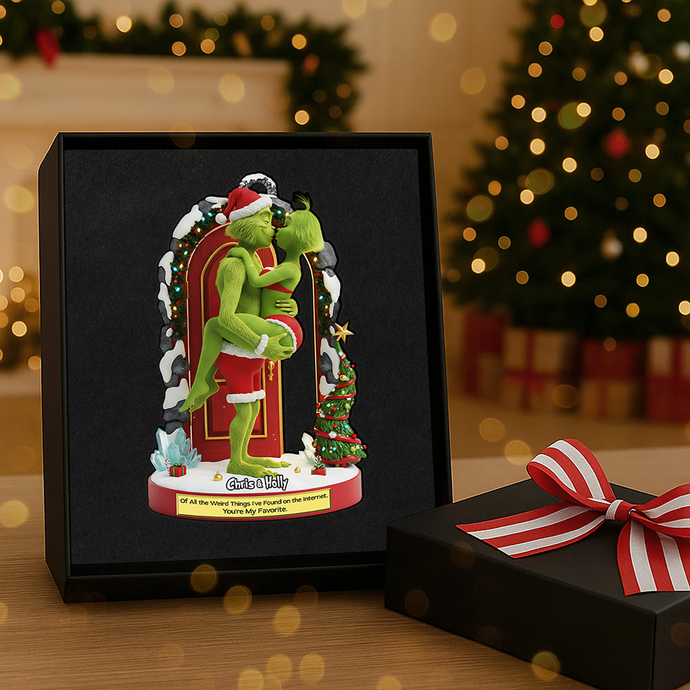 Of All The Weird Things I’Ve Found On The Internet, You’Re My Favorite - Naughty Couple Christmas Ornament - Personalized Gift For Couples - Image 3