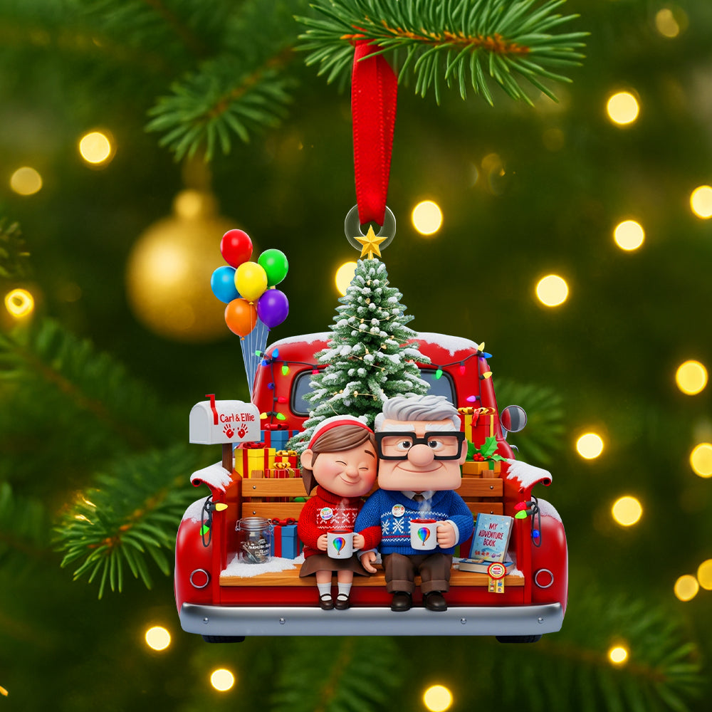 Celebrate Love This Christmas - Personalized Christmas Ornament For Couples - A Perfect Gift For Spouses And Partners - Image 3
