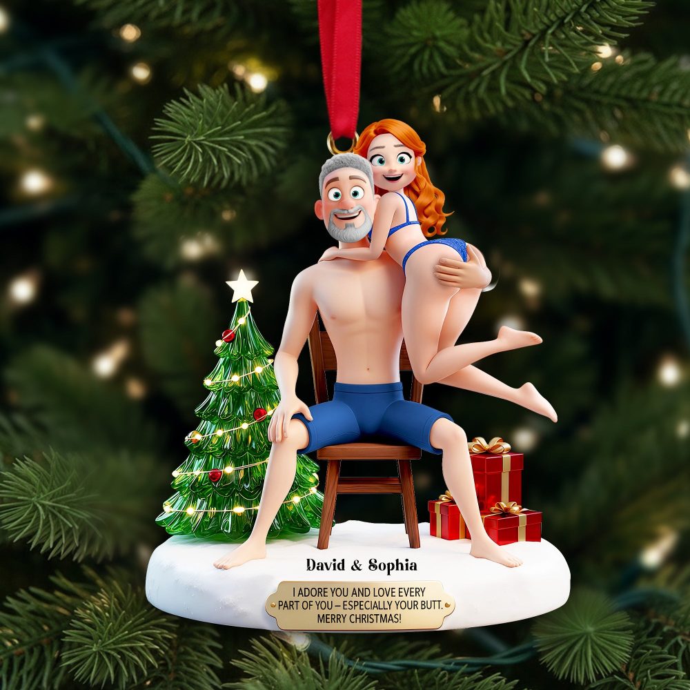 Love Every Part Of You Ornament - Custom Personalized Gift For Couples - Image 2