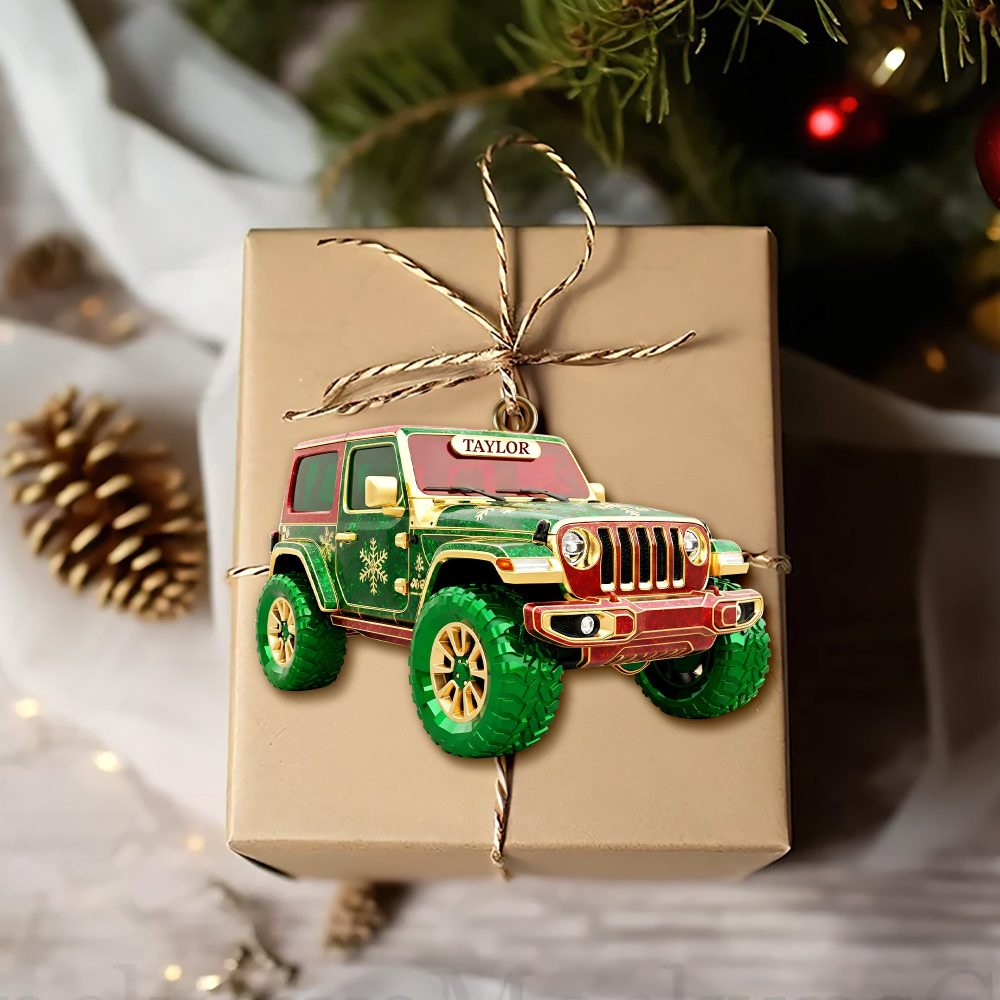Jolly Off-Road Christmas Ornament - Personalized Gift For Off-Road Lovers - Image 4