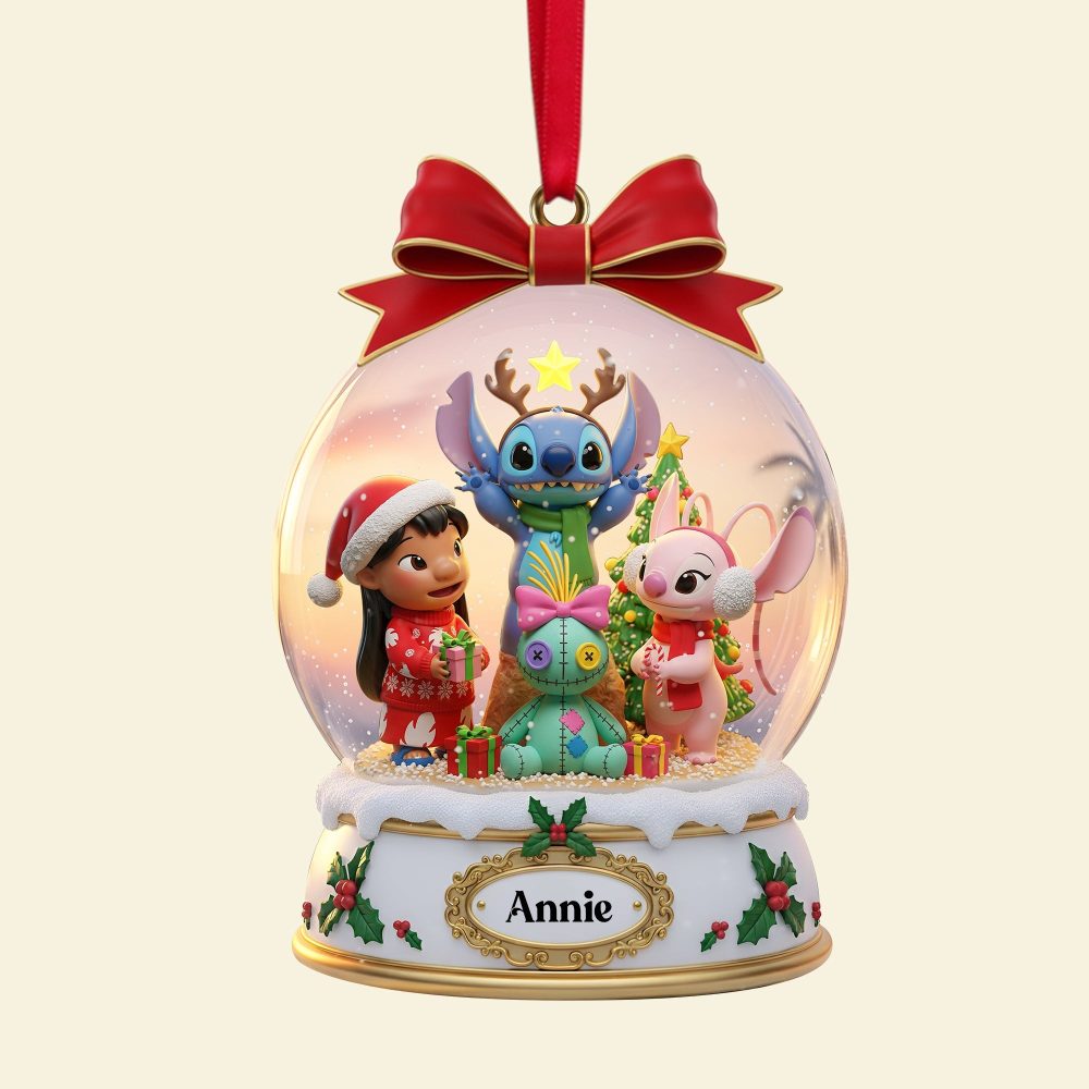 Celebrate Friendship With Magical Memories - Personalized Christmas Ornament For Friends - Image 5