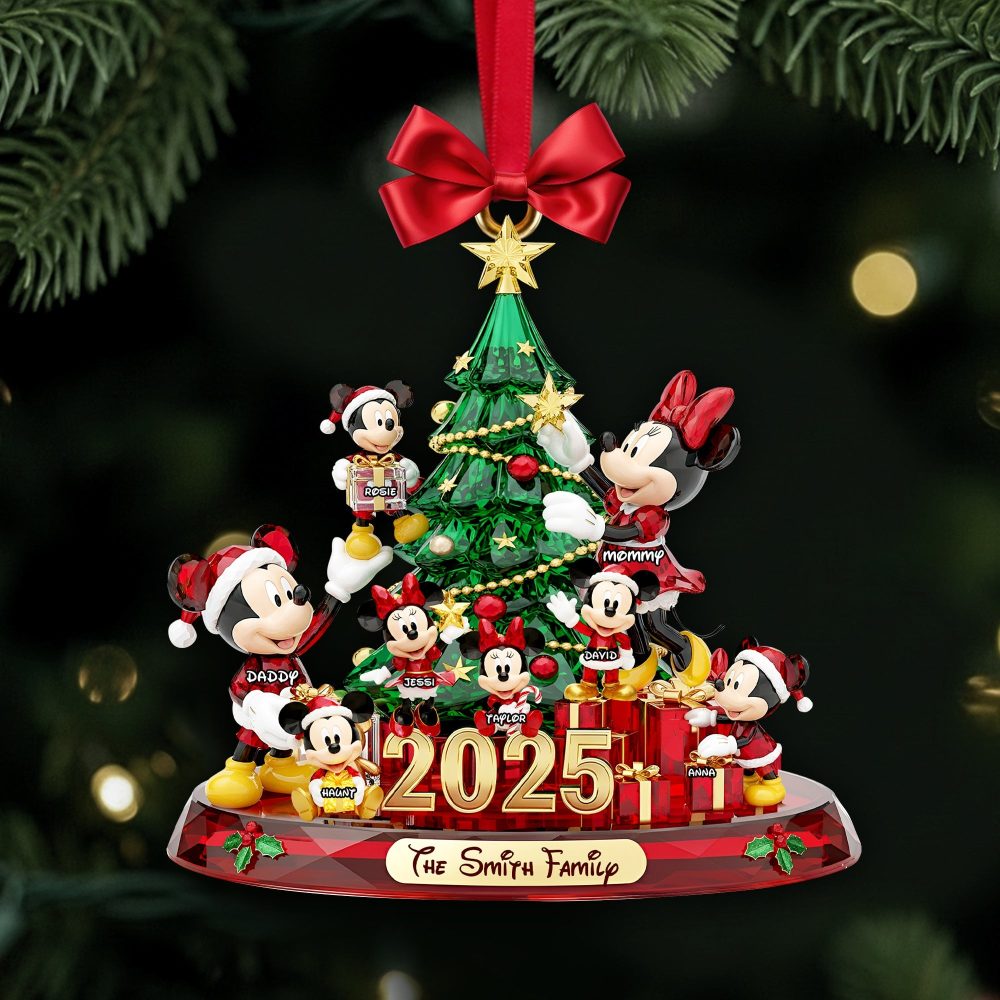 Cherish Family Moments Ornament - A Personalized Keepsake For Family - Image 2