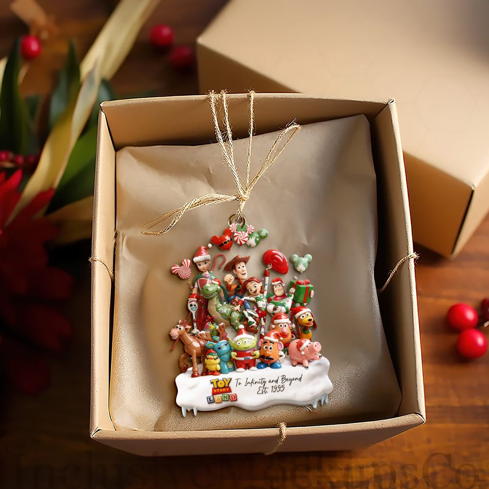 Cute Toy Gang Anniversary Ornament - Christmas Gifts For Movie Fans 02Qhlu141025 - Image 2
