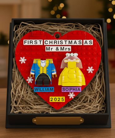 Wedding Couple Christmas Ornament Personalized Gifts For Couple 03Todt290925