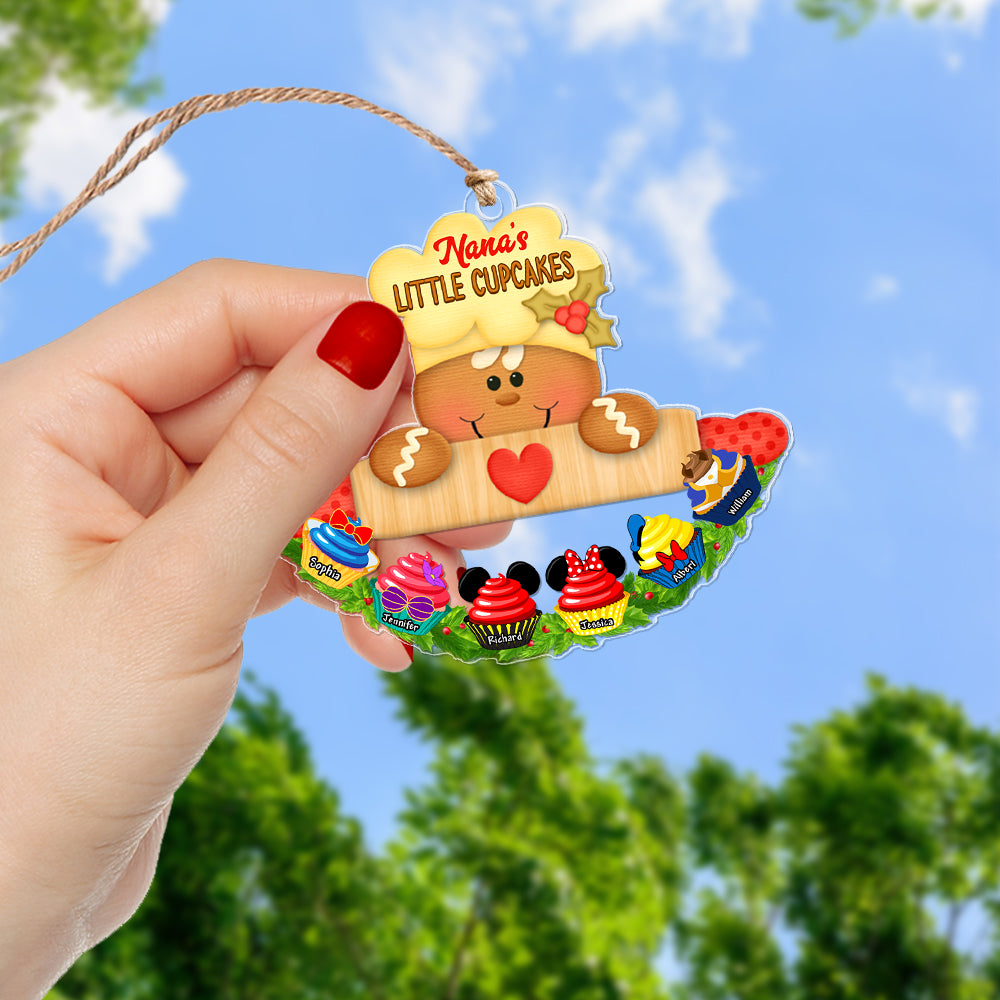Personalized Gifts For Grandma, Sweet Cupcake Christmas Ornament 04Naqn270924 - Image 4