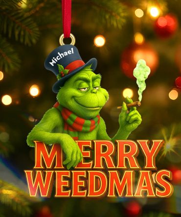 “Spread Joy With A Personal Touch” - Green Goblin Acrylic Ornament - Personalized Gift For All
