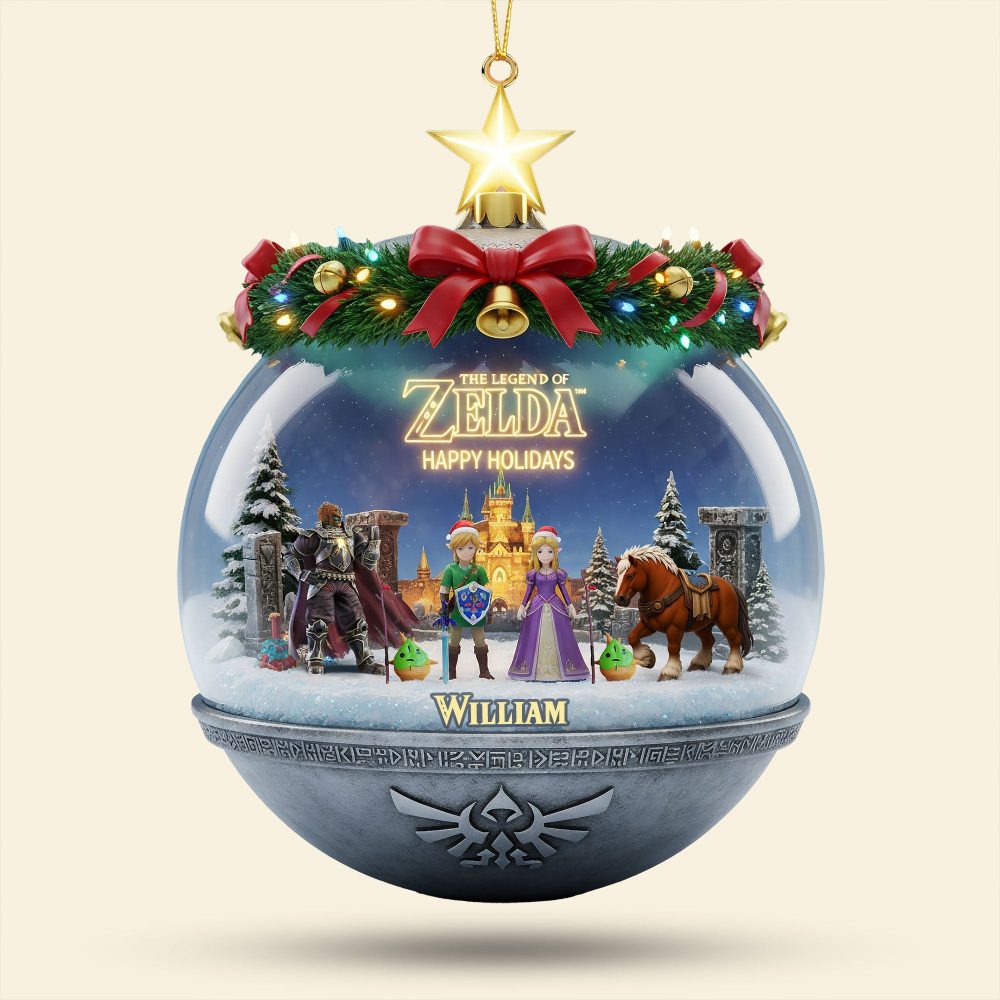 Unleash Your Adventure Spirit - Adventure Ornament, Personalized Gifts For Game Lovers - Image 3