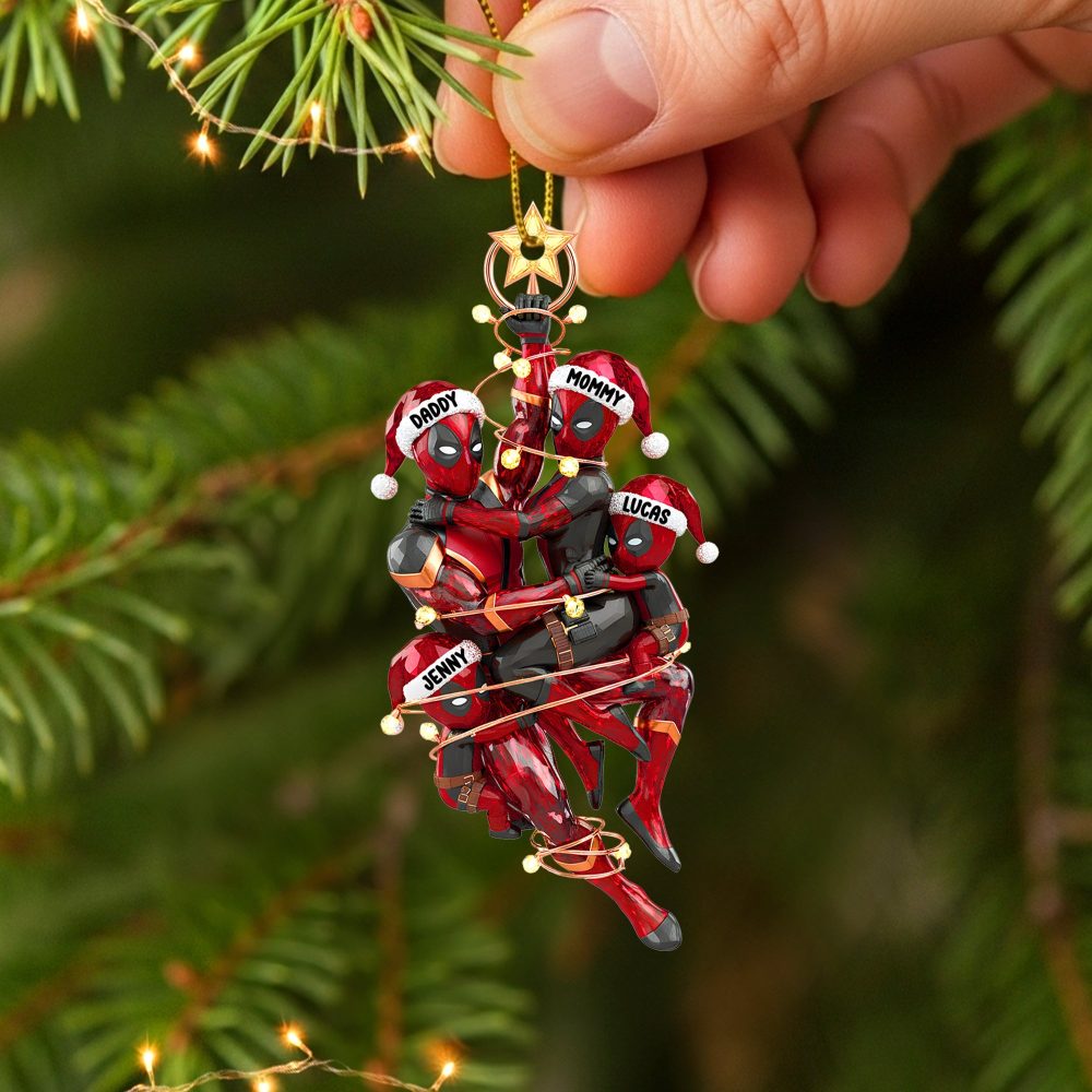 Celebrate Family Love With Our Playful Family Tree Ornament - Personalized Gifts For Family - Image 2