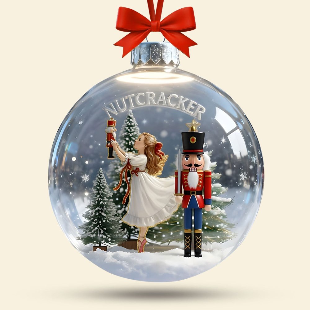 “Celebrate Magic And Dance” - Personalized Christmas Ornament For Ballet Lovers - Image 3