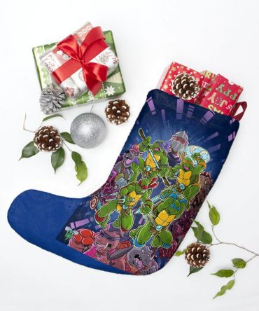 Tmnt Christmas Stocking – Perfect Gift Holder For Kids & Fans – Festive Holiday Decor!
