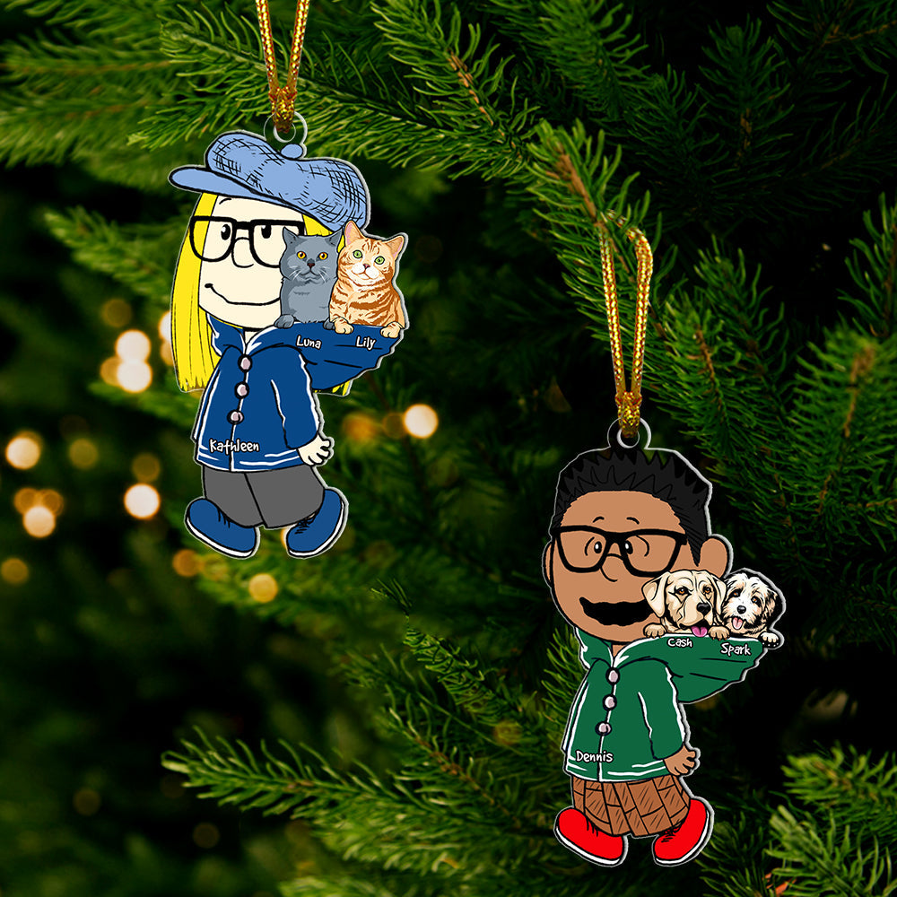 Celebrate Your Furry Friends With A Personalized Dog & Cat Christmas Ornament