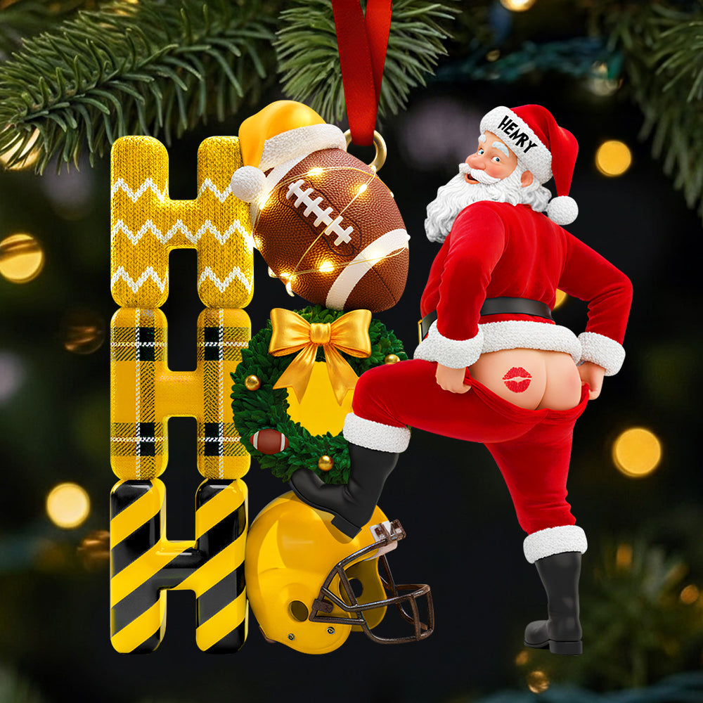 Bring Joy This Holiday Season - Funny Santa Christmas Ornament - Personalized Gift For Friends, Family, And Kids - Image 3