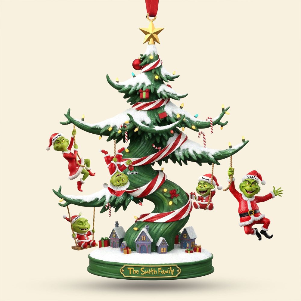Mischief Family Christmas Personalized Ornament - Perfect Gift For Family And Friends - Image 4