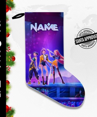 Personalized Gamer Christmas Stocking – Santa Approved Gift For Kids & Teens