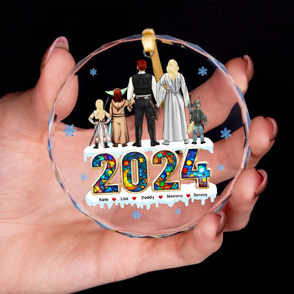 Galaxy Family Ornament - Personalized Gifts For Family - Image 5