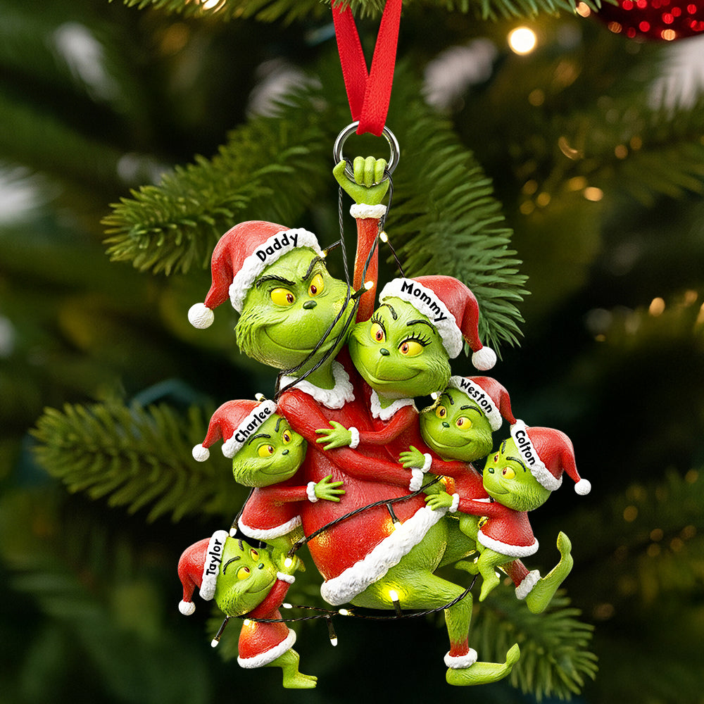 “Bring Home The Joy!” Fun Mischievous Christmas Ornament - Personalized Gifts For Family - Image 2