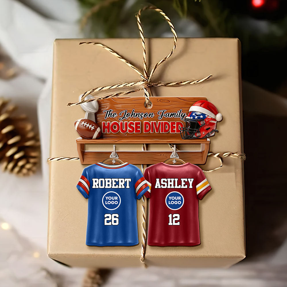 House Divided Family Ornament - A Personalized Touch For Family Unity - Image 5